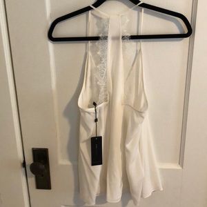 BCBG Maxazria White Tank